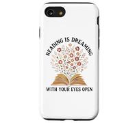 Reading Is Dreaming Book Flowers Vintage Retro Librarian Fun Case for iPhone SE (2020) / 7 / 8