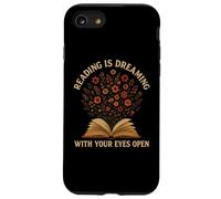 Reading Is Dreaming Book Flowers Vintage Retro Librarian Fun Case for iPhone SE (2020) / 7 / 8