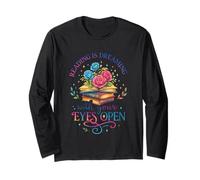 Reading is Dreaming with Your Eyes Open Long Sleeve T-Shirt