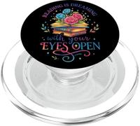 Reading Is Dreaming With Your Eyes Open PopSockets PopGrip for MagSafe