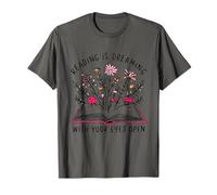 Reading is Dreaming with Your Eyes Open T-Shirt