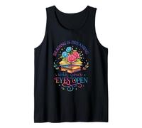 Reading is Dreaming with Your Eyes Open Tank Top