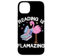 Reading is Flamazing Funny Flamingo Book Lover Reader Gift Case for iPhone 14 Plus