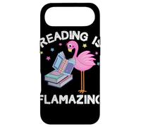 Reading is Flamazing Funny Flamingo Book Lover Reader Gift Case for iPhone Air