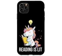 Reading Is Lit Unicorn Library English Teacher Book Lover Case for iPhone 11 Pro Max