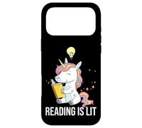 Reading Is Lit Unicorn Library English Teacher Book Lover Case for iPhone 17 Pro Max