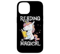 Reading Is Magical Cute Book Lovers Nerds Unicorn Librarians Case for iPhone 14