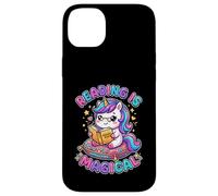 Reading Is Magical Unicorn Book Lover Funny Books Bookworm Case for iPhone 14 Plus