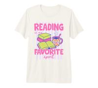 Reading is My Favorite Sport Book Lover Bookish Reader Premium T-Shirt