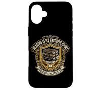 Reading Is My Favorite Sport Bookish Athletic Club Case for iPhone 16 Plus