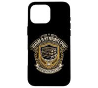 Reading Is My Favorite Sport Bookish Athletic Club Case for iPhone 16 Pro Max