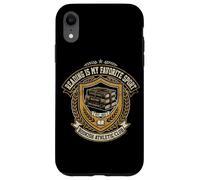 Reading Is My Favorite Sport Bookish Athletic Club Case for iPhone XR