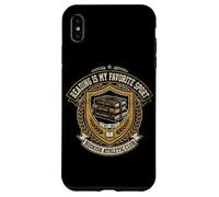 Reading Is My Favorite Sport Bookish Athletic Club Case for iPhone XS Max