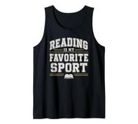 Reading is my favorite sport Bookish, book nerds, bookworms Tank Top