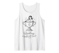 Reading is My Favorite Sport Funny Cute Bookworm Book Lover Tank Top