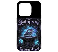 Reading Is My Favorite Sport Magic Spellbook Fantasy Case for iPhone 15 Pro