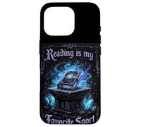 Reading Is My Favorite Sport Magic Spellbook Fantasy Case for iPhone 16 Pro
