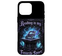 Reading Is My Favorite Sport Magic Spellbook Fantasy Case for iPhone 16 Pro Max