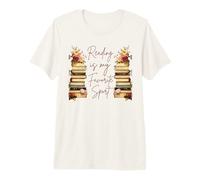 Reading is My Favorite Sport Read Books Lover Bookworm Gift Premium T-Shirt