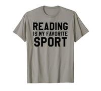 Reading is My Favorite Sport Sign Bookish Items Book Lovers T-Shirt