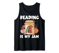 Reading is my jam - tee for book lovers bookworms readers Tank Top