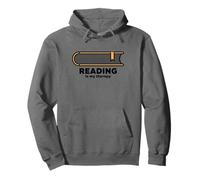 Reading is my therapy for book lovers Pullover Hoodie