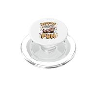 Reading Is Otterly Fun Pun Book Lover PopSockets PopGrip for MagSafe