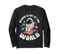 Reading is Out of This World Library Week World Book Day Long Sleeve T-Shirt