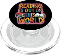 Reading is Out of This World Space Astronaut PopSockets PopGrip for MagSafe