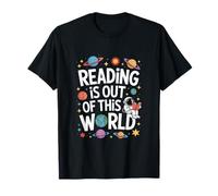 Reading is Out of This World Space Books Lover T-Shirt