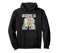 Reading Is Self Care Book Lovers Delight Pullover Hoodie