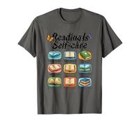 Reading Is Self Care Escape Reality Think Bigger T-Shirt