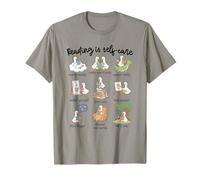 Reading is Self-Care Silly-Goose Reading Book Bookish Reader T-Shirt