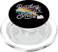 Reading Is The Key To Smart - Book Lover Bookworm Reader PopSockets PopGrip for MagSafe