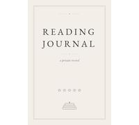 Reading Journal: A private record