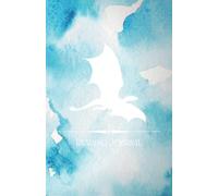 Reading Journal: Blue Watercolor Dragon Notebook (Watercolor Dragon Series)