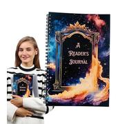 Reading Journal | Elegant Goal Setting - Reading Journal for Book Readers - for Dorm Library Home Travel Bedroom Students Kids Adults Teachers Teens