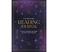 Reading Journal - Reading Log: Gifts for Book Lovers. +100 Spacious Record Pages, quotes and reading challenge: Softback (6x9in)