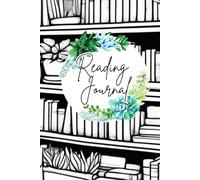 Reading Journal: Space for 200 reviews, 6x9 inches, with book count tracker and TBR tracker, gift for book lovers and bookstagrammers