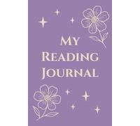 Reading Journal | The Mind & Design Reading Journal Collection: Purple aesthetic book log with bookshelf trackers and 95 journaling pages