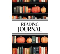 Reading Journal (Watercolor Pumpkins in Bookshelves): 6"x9" Book Lover's Diary; Book/Series Reviews, Reading Tracker, Favorite Book List, Favorite Quotes, Reading Challenges, and More!