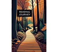 Reading Journey: Book log journal with challenges, ratings, quote, doodle, index, lending list, musings, thoughts and critique pages