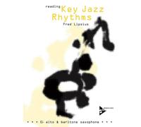 Reading Key Jazz Rhythms Textbook alto or baritone saxophone (Eb) Lipsius with O