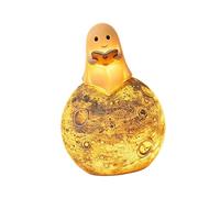 Reading Lamp Night Light with Warm Glow, Compact 11 X 8 X 9.5 Cm Decor Piece for Bedside Desk Bookshelf and Halloween Displays At Home Halloween Reading Light Bedside Lamp Figure Decor Fall Tabletop