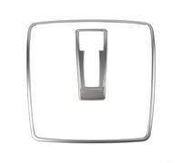 Reading Light Trim for Mercedes-Benz A-Class B-Class CLA C117 GLA X156 2012-2018, Stainless Steel Dashboard Frame Silver Carbon 2-Pack(Silver)