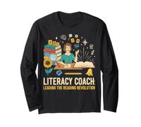 Reading Literacy Coach Leading Reading Revolution Phonics Long Sleeve T-Shirt