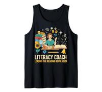Reading Literacy Coach Leading Reading Revolution Phonics Tank Top
