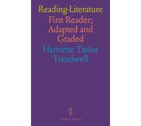 Reading-Literature: First Reader; Adapted and Graded