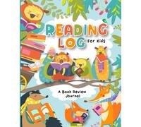 Reading Log For Kids: A Book Review Journal with Interactive Writing Prompts and Kid Friendly Layout | Ages 7-12