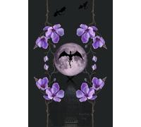 Reading Log - Planner - Tracker - Journal to Organize the Books You Love / Book Reviews, Bookshelf Pages and More - 6 x 9: Cover: Dark Fantasy - Dragons, Moon, Violet